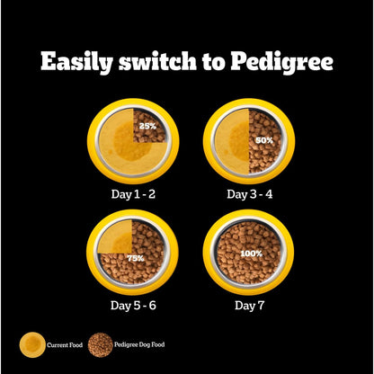 Pedigree PRO Adult Large Breed Dry Dog Food - 3kg