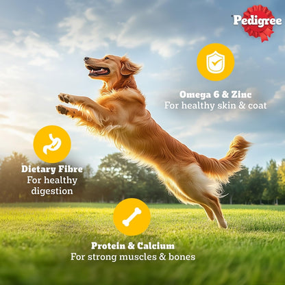 Pedigree Adult Wet Dog Food - Chicken & Liver Gravy - 130g x 12