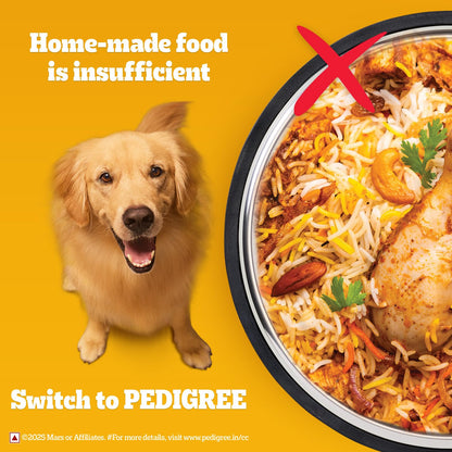 Pedigree Adult Dry Dog Food - Chicken Biryani - 1kg