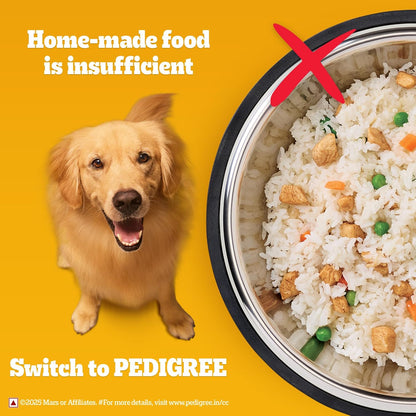 Pedigree Adult Dry Dog Food - Chicken & Vegetables - 3kg