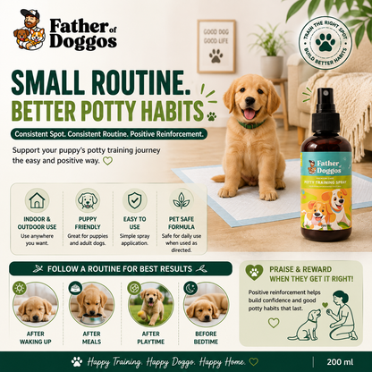 Potty Training Spray for Dogs & Puppies – 200 ml