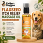 Flaxseed Itch Relief Massage Oil for Dogs & Cats – 100 ml