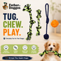 Cotton Rope Toy Set for Dogs & Puppies