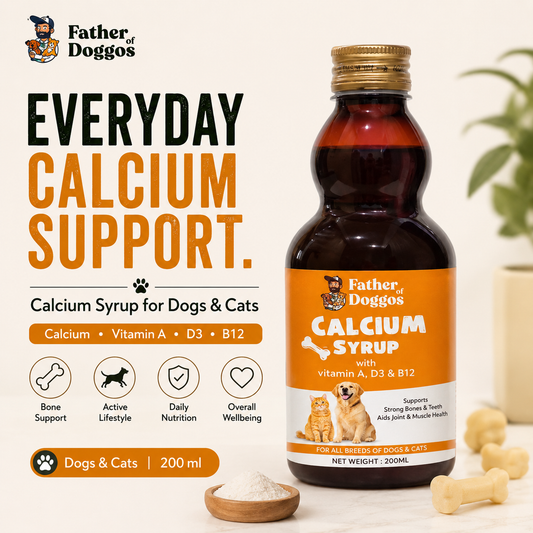 Calcium Syrup for Dogs & Cats – 200 ml