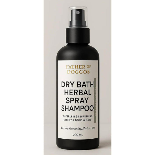 Dry Bath Herbal Spray Shampoo