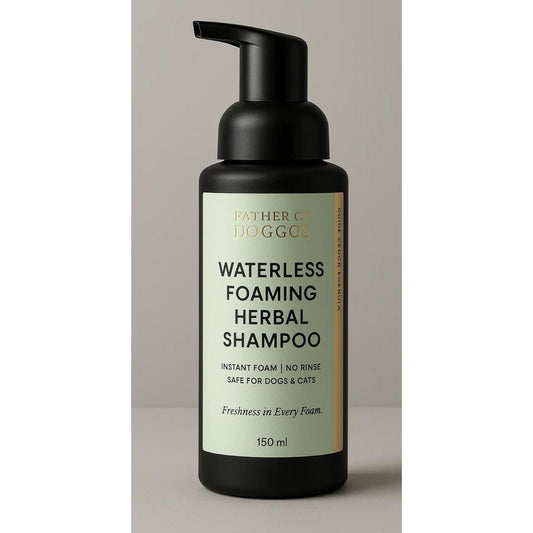Waterless Foaming Herbal Shampoo